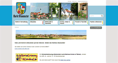 Desktop Screenshot of altomuenster.de