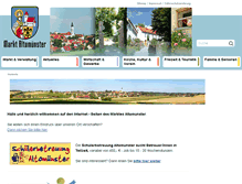 Tablet Screenshot of altomuenster.de